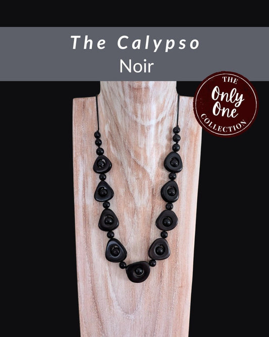 CALYPSO — Handmade Tagua Statement Necklace — 'Only One' - The Happy Elephant - Tagua Jewellery