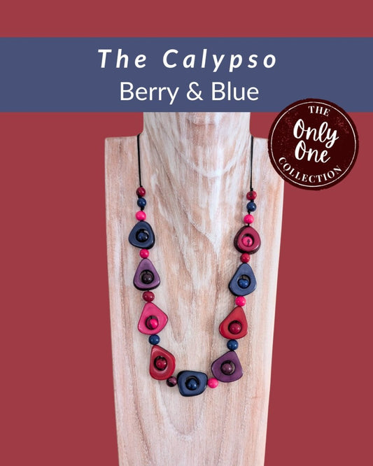 CALYPSO — Handmade Tagua Statement Necklace — 'Only One' - The Happy Elephant - Tagua Jewellery