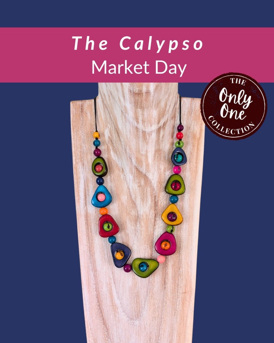 CALYPSO · Tagua Necklace · 'Only One' - The Happy Elephant - Tagua Jewellery