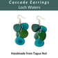 CASCADE — Handmade Tagua Earrings - The Happy Elephant - Tagua Jewellery