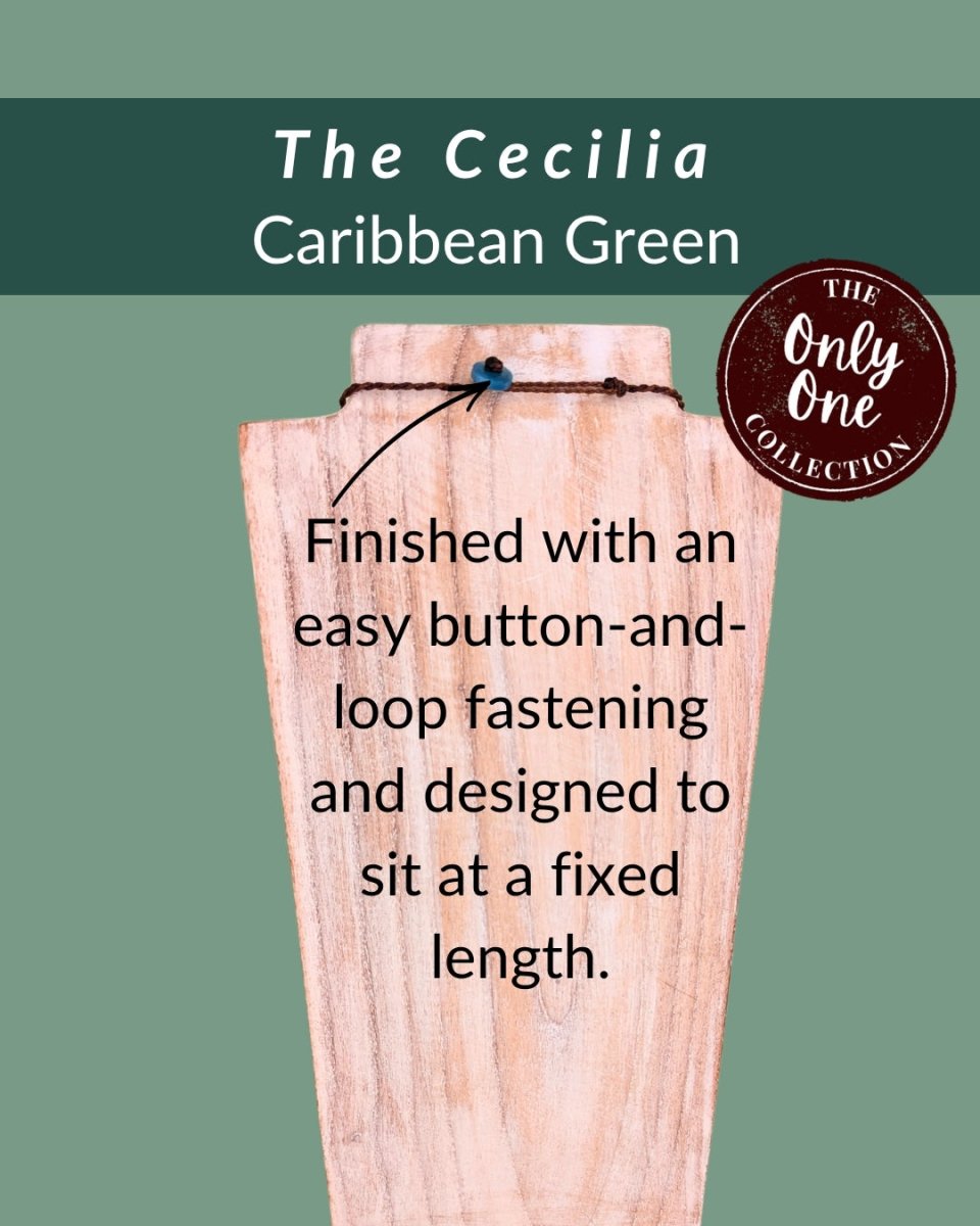 CECILIA — Handmade Tagua Statement Necklace — 'Only One' - The Happy Elephant - Tagua Jewellery