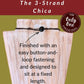 CHICA 3-STRAND — Handmade Tagua Statement Necklace — 'Only One' - The Happy Elephant - Tagua Jewellery
