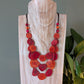 CHICA 3 - STRAND — Handmade Tagua Statement Necklace — 'Only One' - The Happy Elephant - Tagua Jewellery