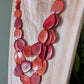 CHICA 3 - STRAND — Handmade Tagua Statement Necklace — 'Only One' - The Happy Elephant - Tagua Jewellery