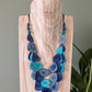 CHICA 3 - STRAND — Handmade Tagua Statement Necklace — 'Only One' - The Happy Elephant - Tagua Jewellery