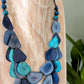 CHICA 3 - STRAND — Handmade Tagua Statement Necklace — 'Only One' - The Happy Elephant - Tagua Jewellery