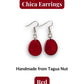 CHICA — Handmade Tagua Earrings - The Happy Elephant - Tagua Jewellery