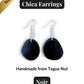CHICA — Handmade Tagua Earrings - The Happy Elephant - Tagua Jewellery