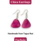 CHICA — Handmade Tagua Earrings - The Happy Elephant - Tagua Jewellery