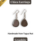CHICA — Handmade Tagua Earrings - The Happy Elephant - Tagua Jewellery