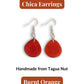 CHICA — Handmade Tagua Earrings - The Happy Elephant - Tagua Jewellery
