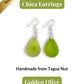 CHICA — Handmade Tagua Earrings - The Happy Elephant - Tagua Jewellery