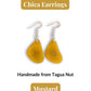 CHICA — Handmade Tagua Earrings - The Happy Elephant - Tagua Jewellery