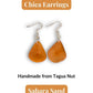 CHICA — Handmade Tagua Earrings - The Happy Elephant - Tagua Jewellery