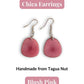 CHICA — Handmade Tagua Earrings - The Happy Elephant - Tagua Jewellery