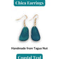 CHICA — Handmade Tagua Earrings - The Happy Elephant - Tagua Jewellery