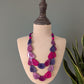 CHICA — Handmade Tagua Statement Necklace - The Happy Elephant - Tagua Jewellery