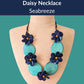 DAISY — Handmade Tagua Statement Necklace — 'Only One' - The Happy Elephant - Tagua Jewellery
