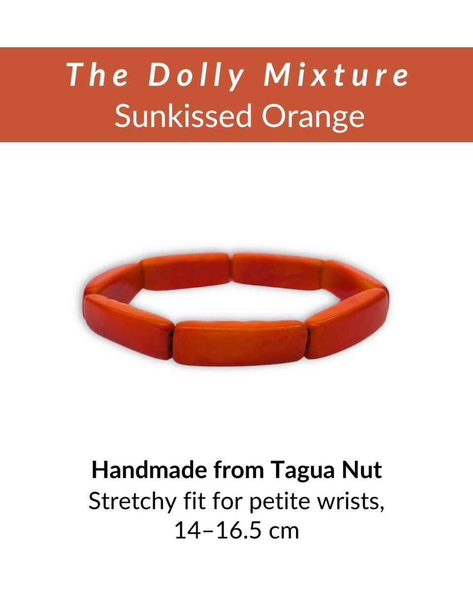 DOLLY MIXTURE · Handmade Tagua Bracelet - The Happy Elephant - Tagua Jewellery
