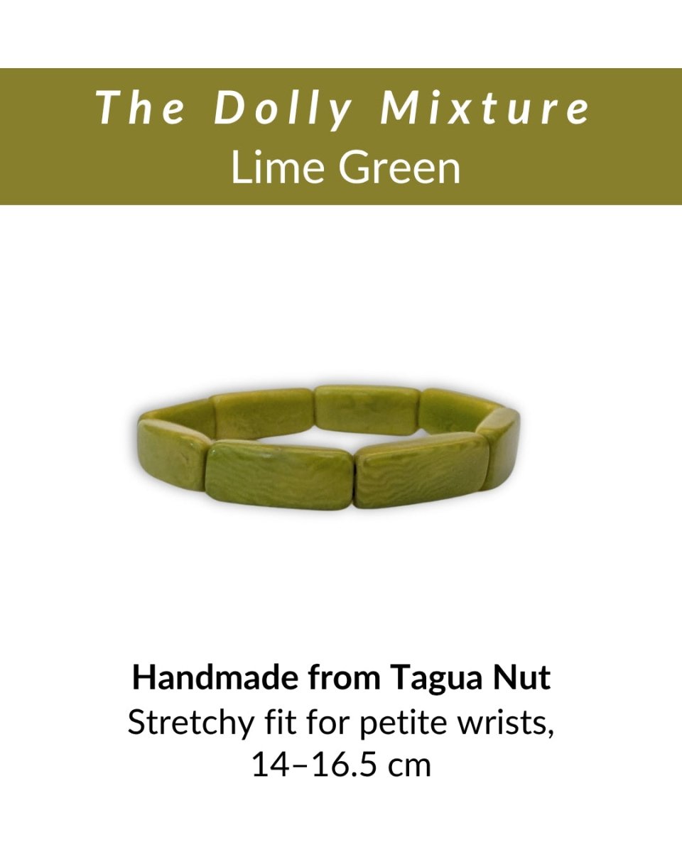 DOLLY MIXTURE · Handmade Tagua Bracelet - The Happy Elephant - Tagua Jewellery