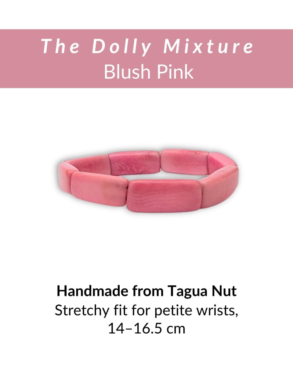 DOLLY MIXTURE · Handmade Tagua Bracelet - The Happy Elephant - Tagua Jewellery