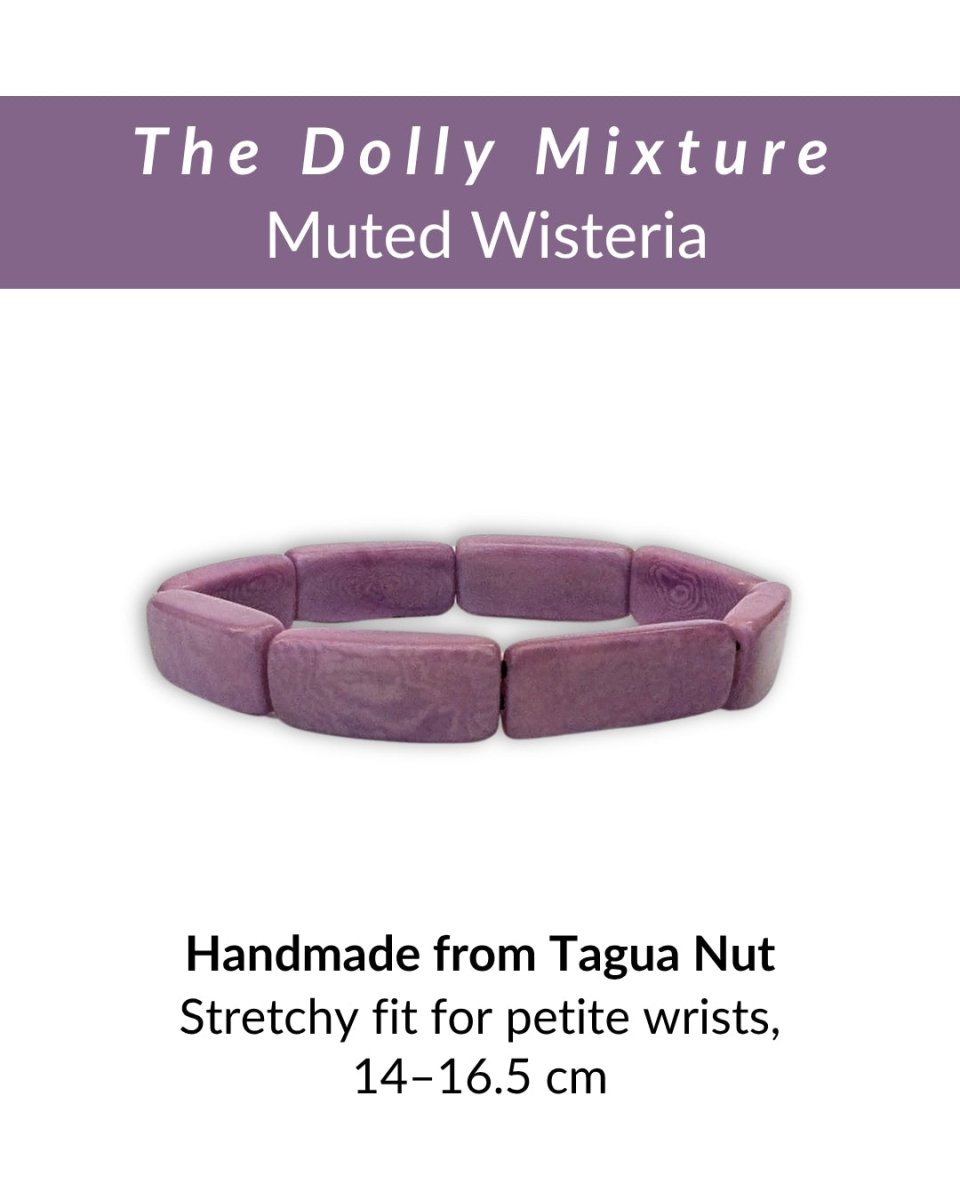 DOLLY MIXTURE · Handmade Tagua Bracelet - The Happy Elephant - Tagua Jewellery
