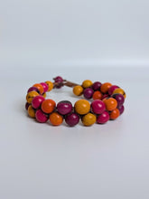 Load image into Gallery viewer, Double Stranded Acai Seed Bracelet - The Happy Elephant - Tagua Jewellery
