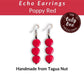 ECHO — Handmade Tagua Earrings — 'Only One' - The Happy Elephant - Tagua Jewellery