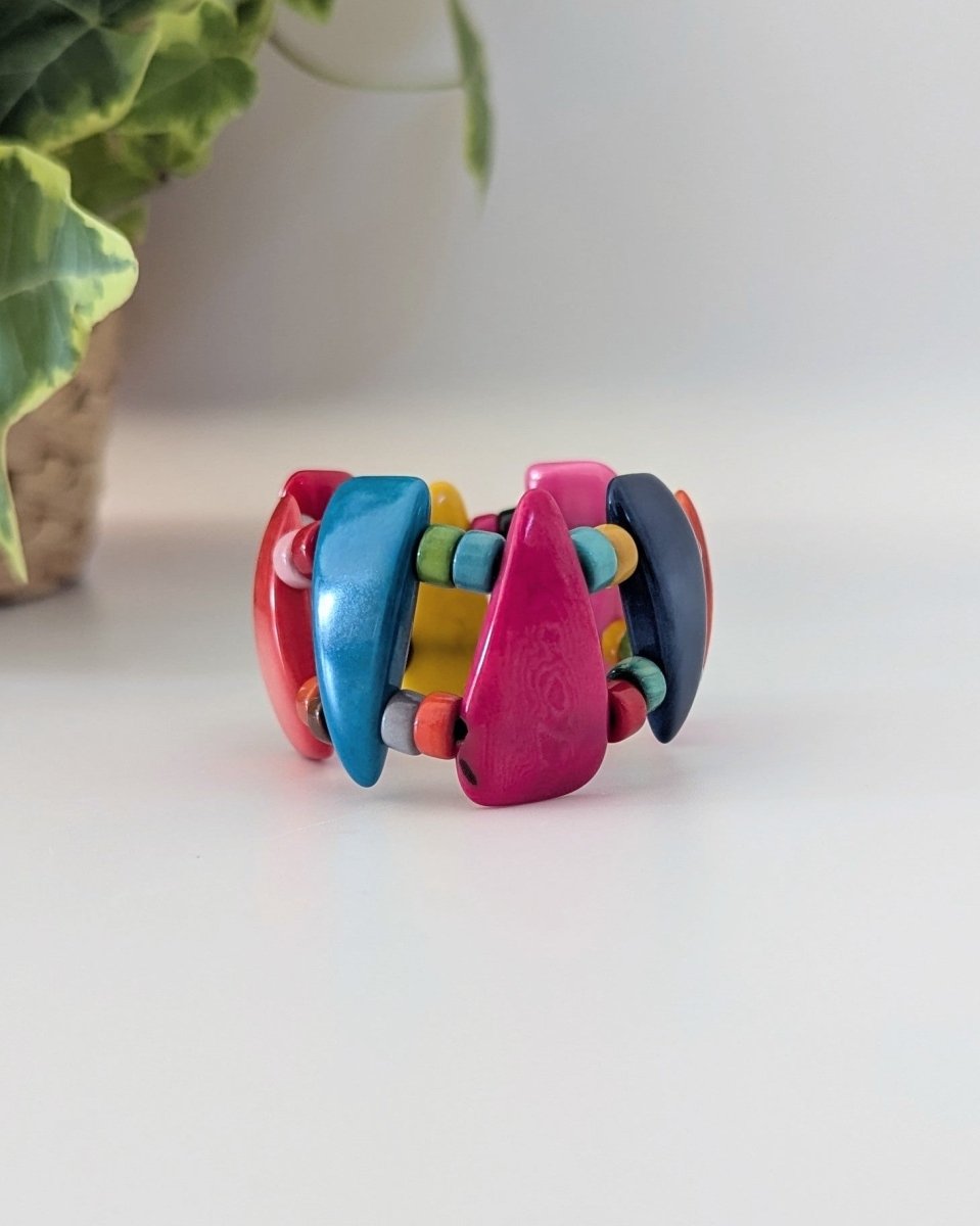 ELSA — Handmade Children's Tagua Bracelet - The Happy Elephant - Tagua Jewellery