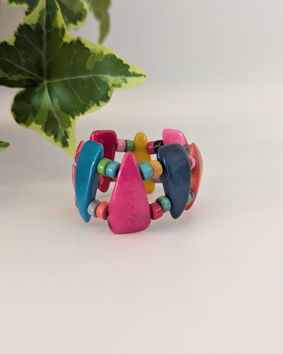 ELSA — Handmade Children's Tagua Bracelet - The Happy Elephant - Tagua Jewellery