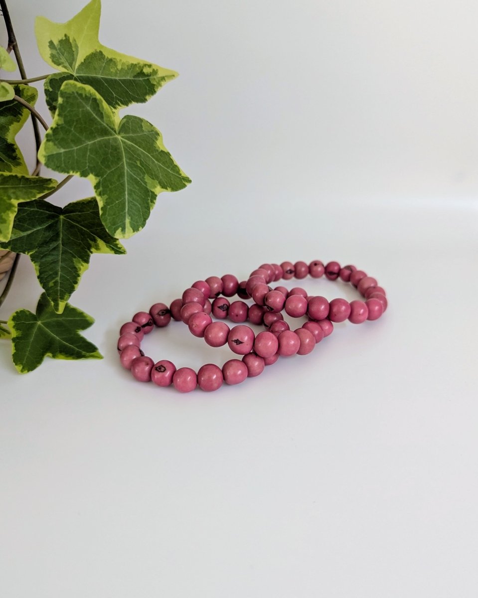 EMBER — Handmade Acai Seed Bracelet - The Happy Elephant - Tagua Jewellery