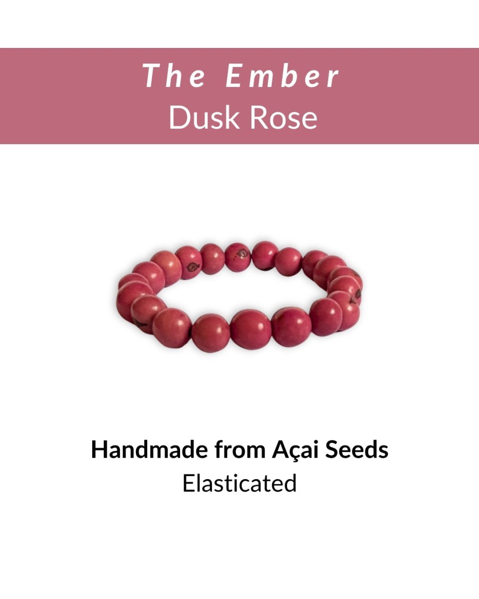 EMBER — Handmade Acai Seed Bracelet - The Happy Elephant - Tagua Jewellery