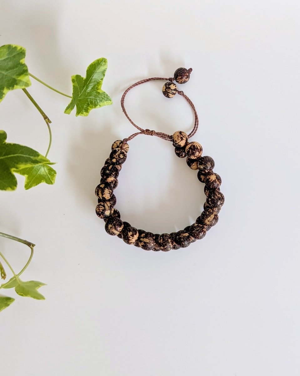 EVEREST — Handmade Double Stranded Acai Seed Bracelet - The Happy Elephant - Tagua Jewellery