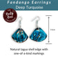 FANDANGO — Handmade Tagua Earrings — 'Only One' - The Happy Elephant - Tagua Jewellery