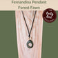FERNANDINA — Handmade Tagua Pendant Necklace — 'Only One' - The Happy Elephant - Tagua Jewellery