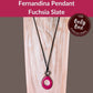 FERNANDINA — Handmade Tagua Pendant Necklace — 'Only One' - The Happy Elephant - Tagua Jewellery