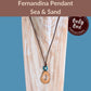 FERNANDINA — Handmade Tagua Pendant Necklace — 'Only One' - The Happy Elephant - Tagua Jewellery