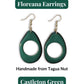 FLOREANA — Handmade Tagua Earrings - The Happy Elephant - Tagua Jewellery