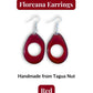FLOREANA — Handmade Tagua Earrings - The Happy Elephant - Tagua Jewellery
