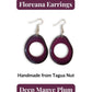 FLOREANA — Handmade Tagua Earrings - The Happy Elephant - Tagua Jewellery