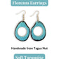 FLOREANA — Handmade Tagua Earrings - The Happy Elephant - Tagua Jewellery