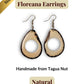 FLOREANA — Handmade Tagua Earrings - The Happy Elephant - Tagua Jewellery