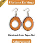 FLOREANA — Handmade Tagua Earrings - The Happy Elephant - Tagua Jewellery