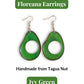 FLOREANA — Handmade Tagua Earrings - The Happy Elephant - Tagua Jewellery