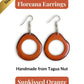 FLOREANA — Handmade Tagua Earrings - The Happy Elephant - Tagua Jewellery
