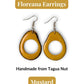FLOREANA — Handmade Tagua Earrings - The Happy Elephant - Tagua Jewellery
