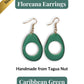 FLOREANA — Handmade Tagua Earrings - The Happy Elephant - Tagua Jewellery