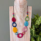 FLOREANA — Handmade Tagua Statement Necklace - The Happy Elephant - Tagua Jewellery