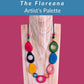 FLOREANA — Handmade Tagua Statement Necklace - The Happy Elephant - Tagua Jewellery