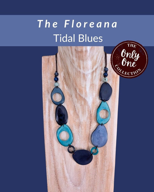 FLOREANA — Handmade Tagua Statement Necklace — 'Only One' - The Happy Elephant - Tagua Jewellery